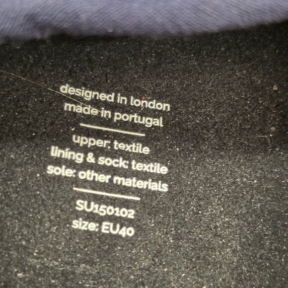 Mahabis Summer Classic Slippers w/ Detachable Sole Navy Slip-On women size 9 - Picture 5 of 7